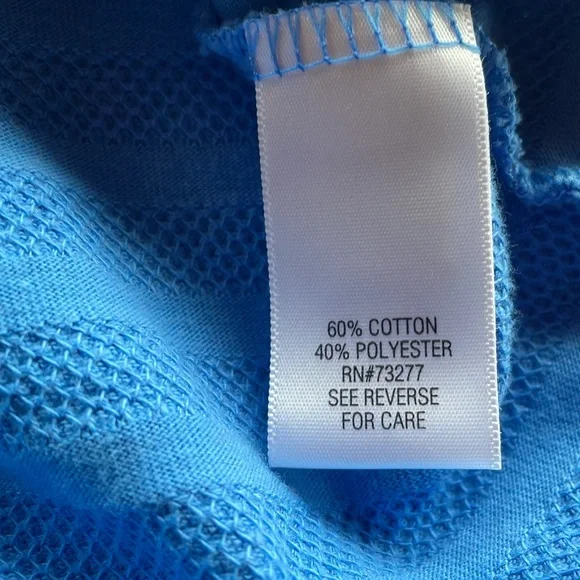 Croft & Barrow plus size XXL textured top with tie bottom. Gently used condition - Picture 10 of 10